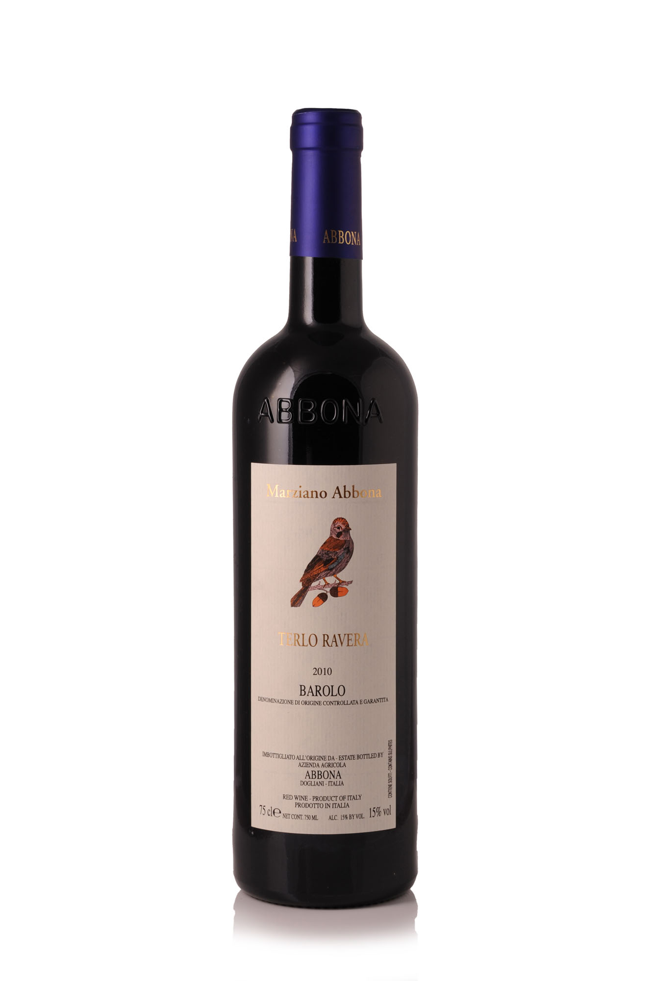 Barolo DOCG Terlo Ravera Abonna  Fles 75 cl 14,5%