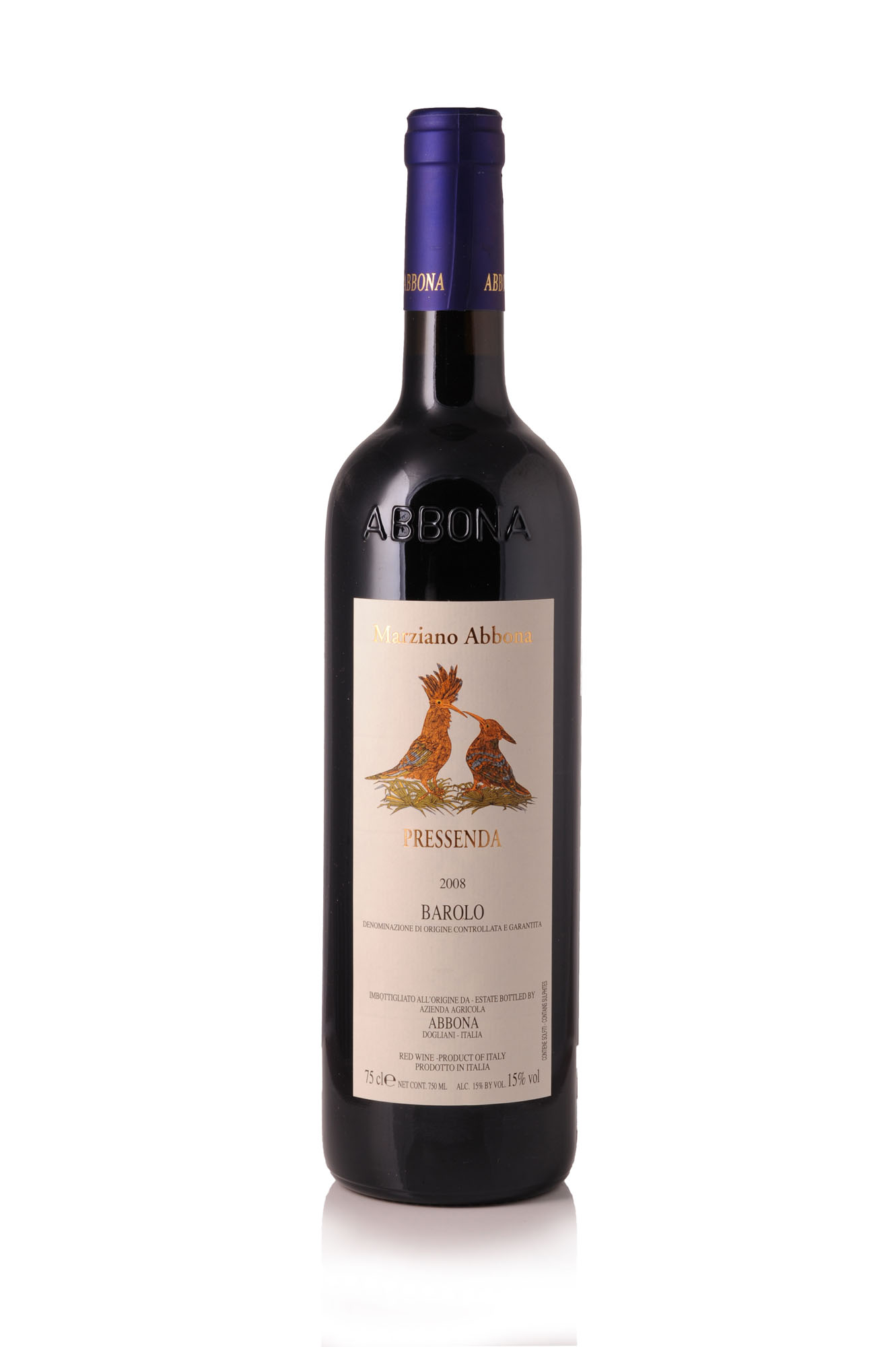 Barolo Pressenda Abbona Fles 75 cl 14,5%