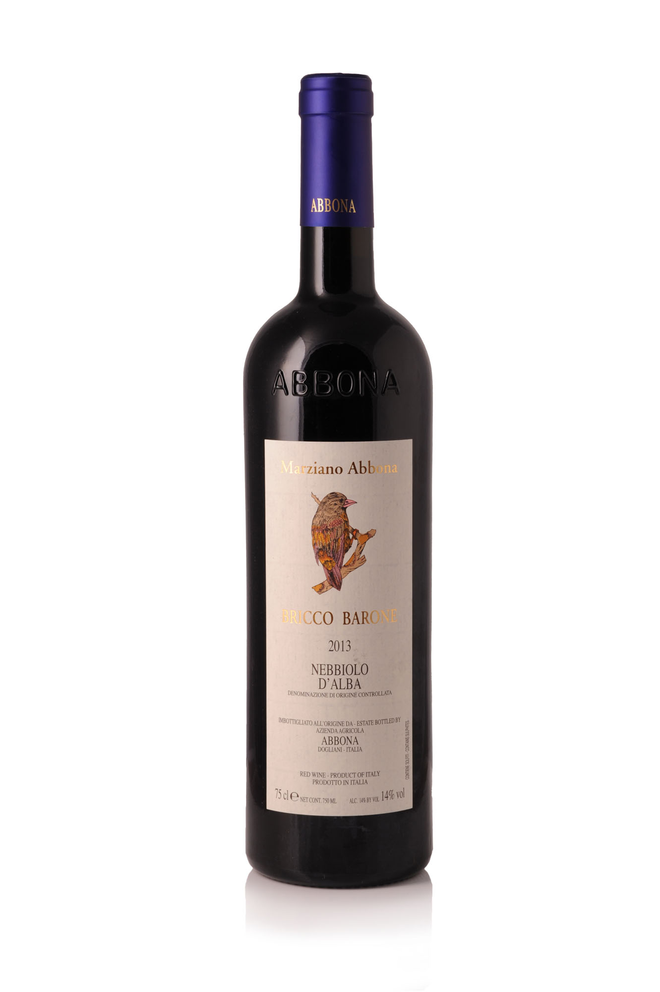 Nebbiolo D'Alba Bricco Barone Fles 75 cl 14,5%