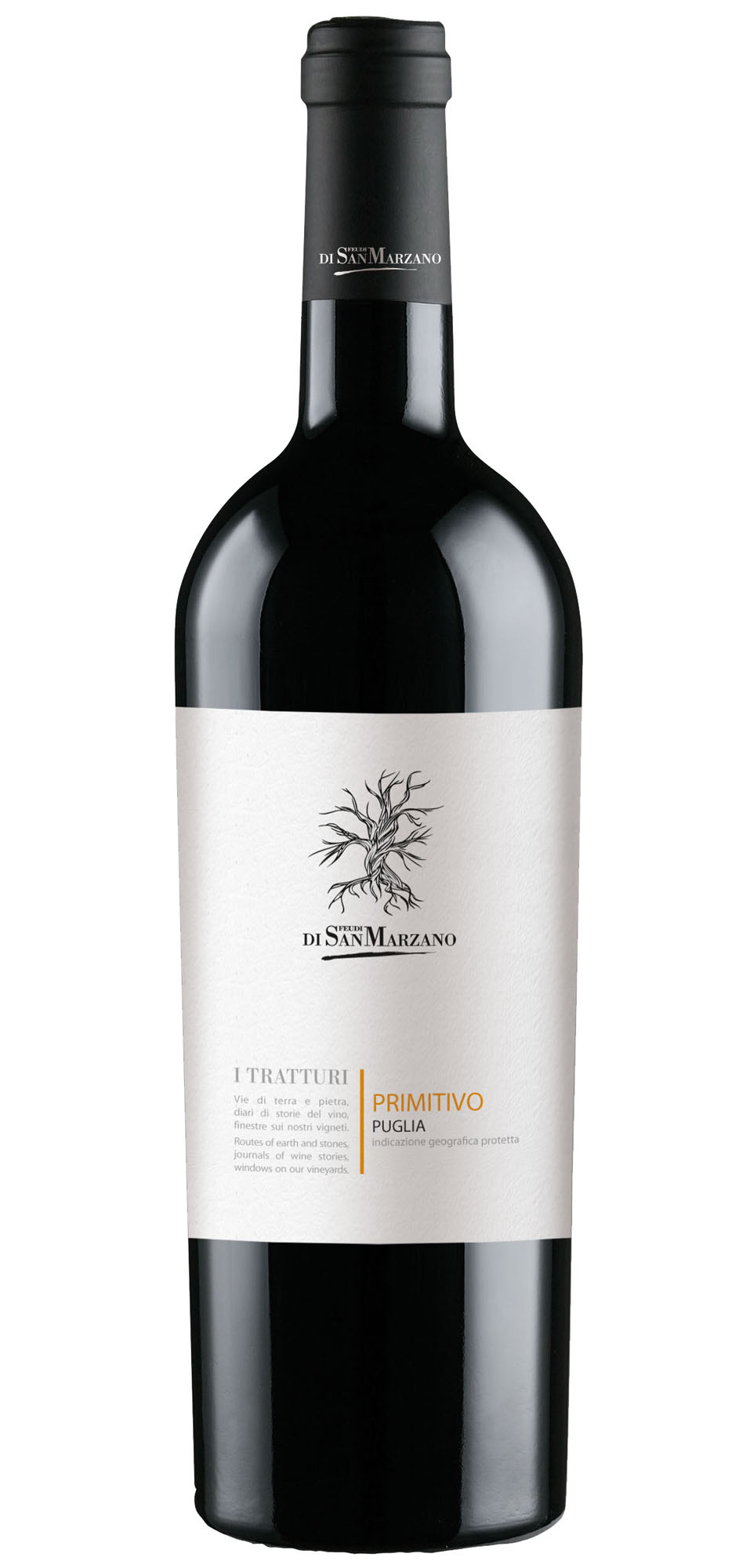 San Marzano I Tratturi Primitivo Fles 75 cl 13,5%