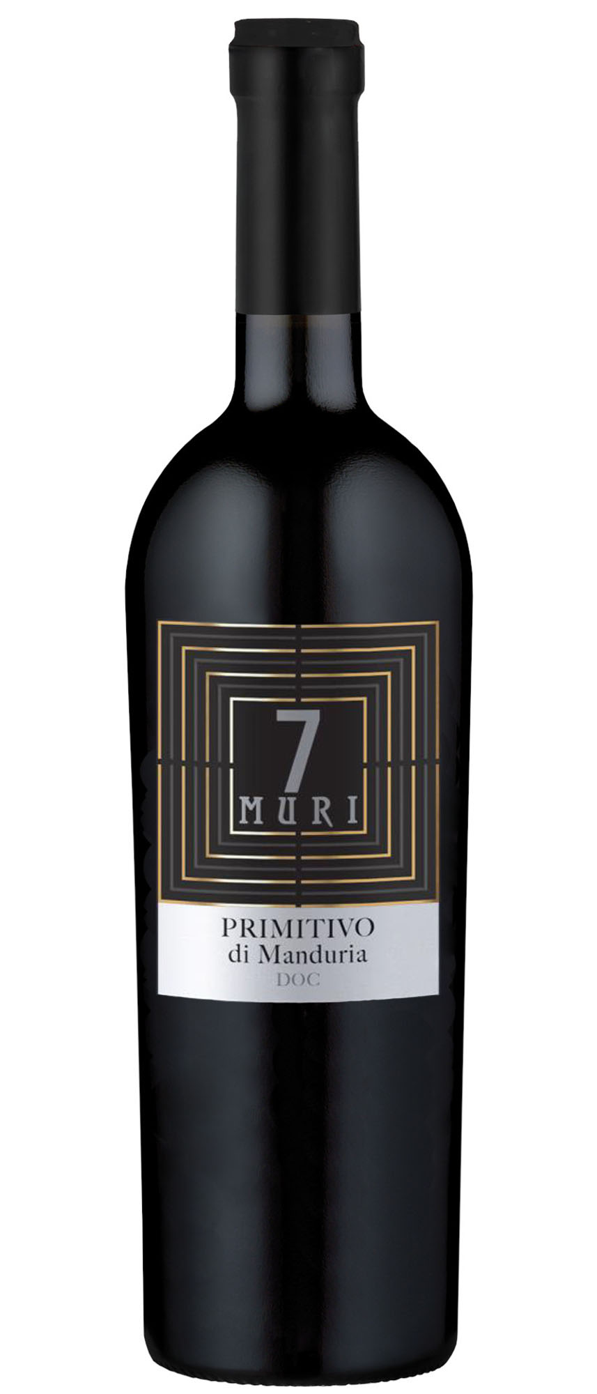 Primitivo di Manduria 7 Muri Puglia Fles 75 cl 14%