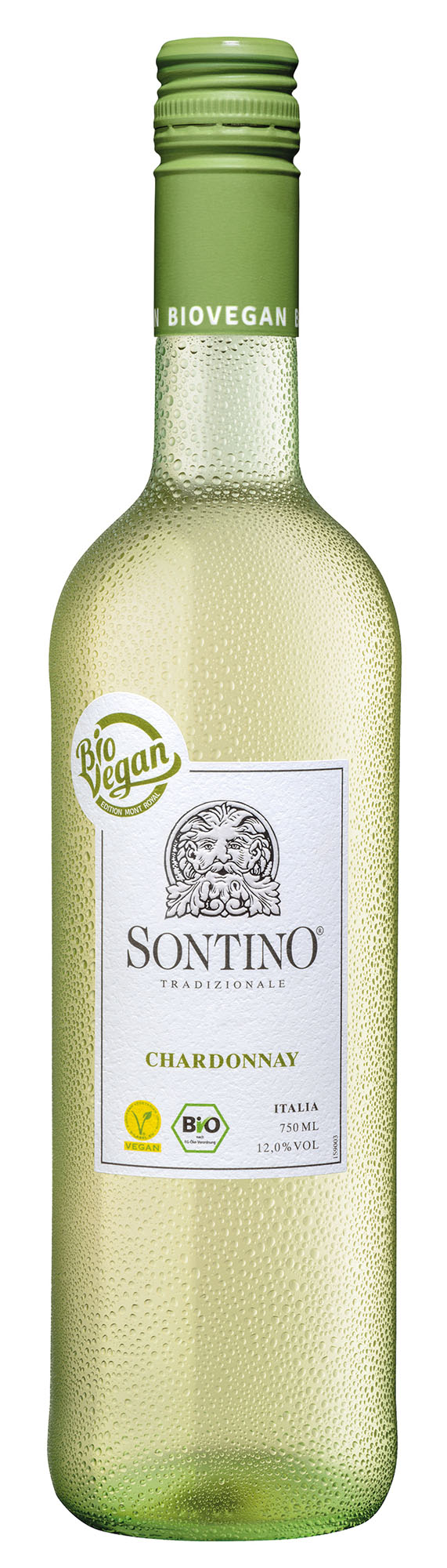 Sontino Chardonnay Bio Fles 75 cl 12,5%