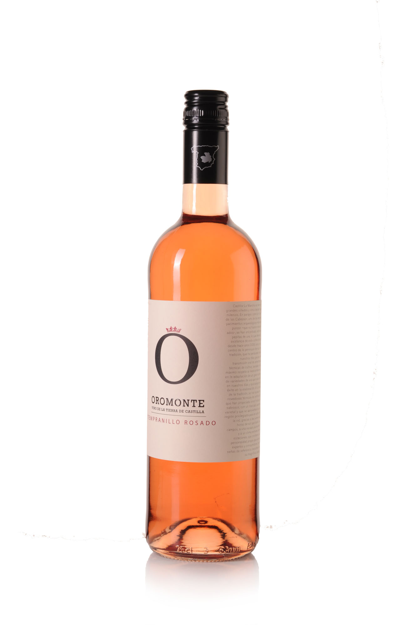 Oromonte Tempranillo Ros‚ Fles 75 cl 12,5%