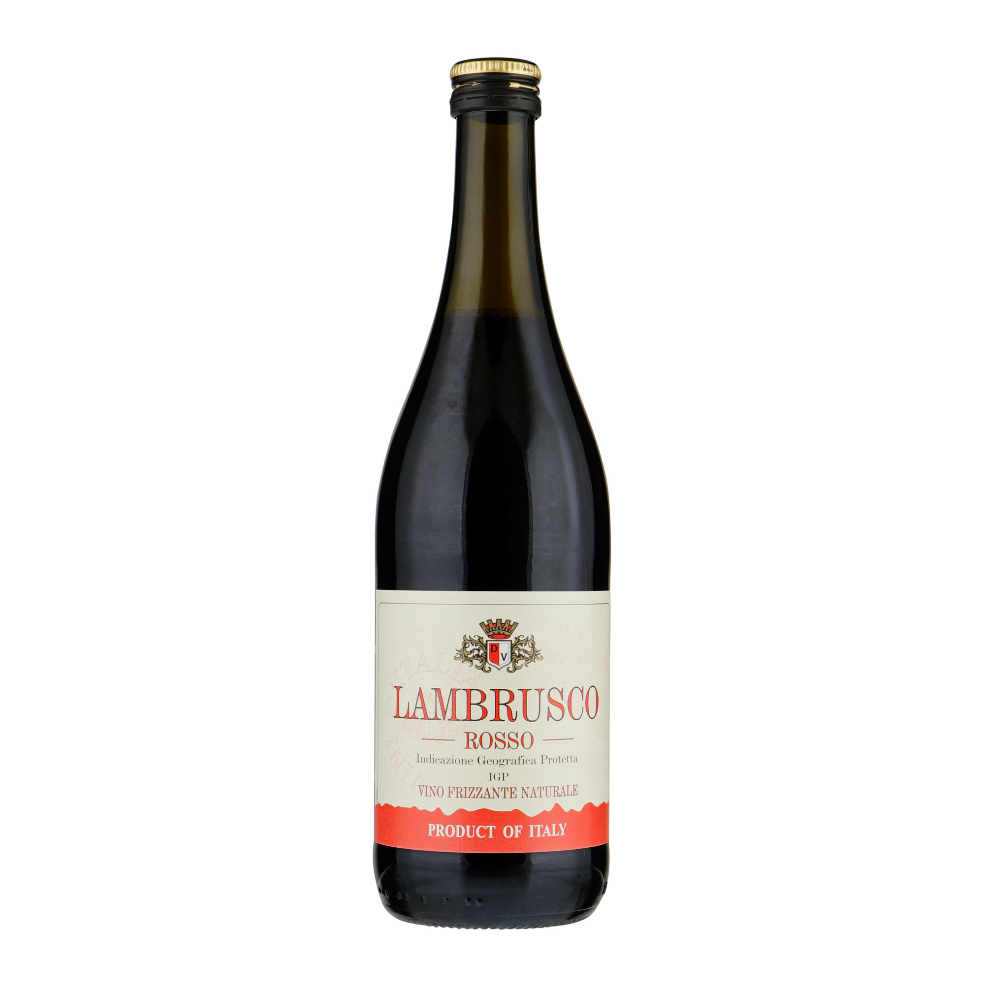 Poggio Reale Lambrusco Rosso Fles 75 cl 8%