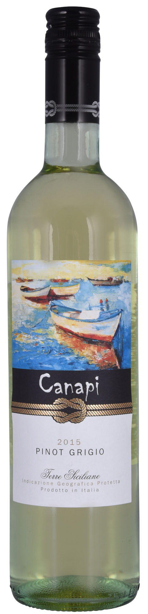 Canapi Pinot Grigio Siciliane Fles 75 cl 12%