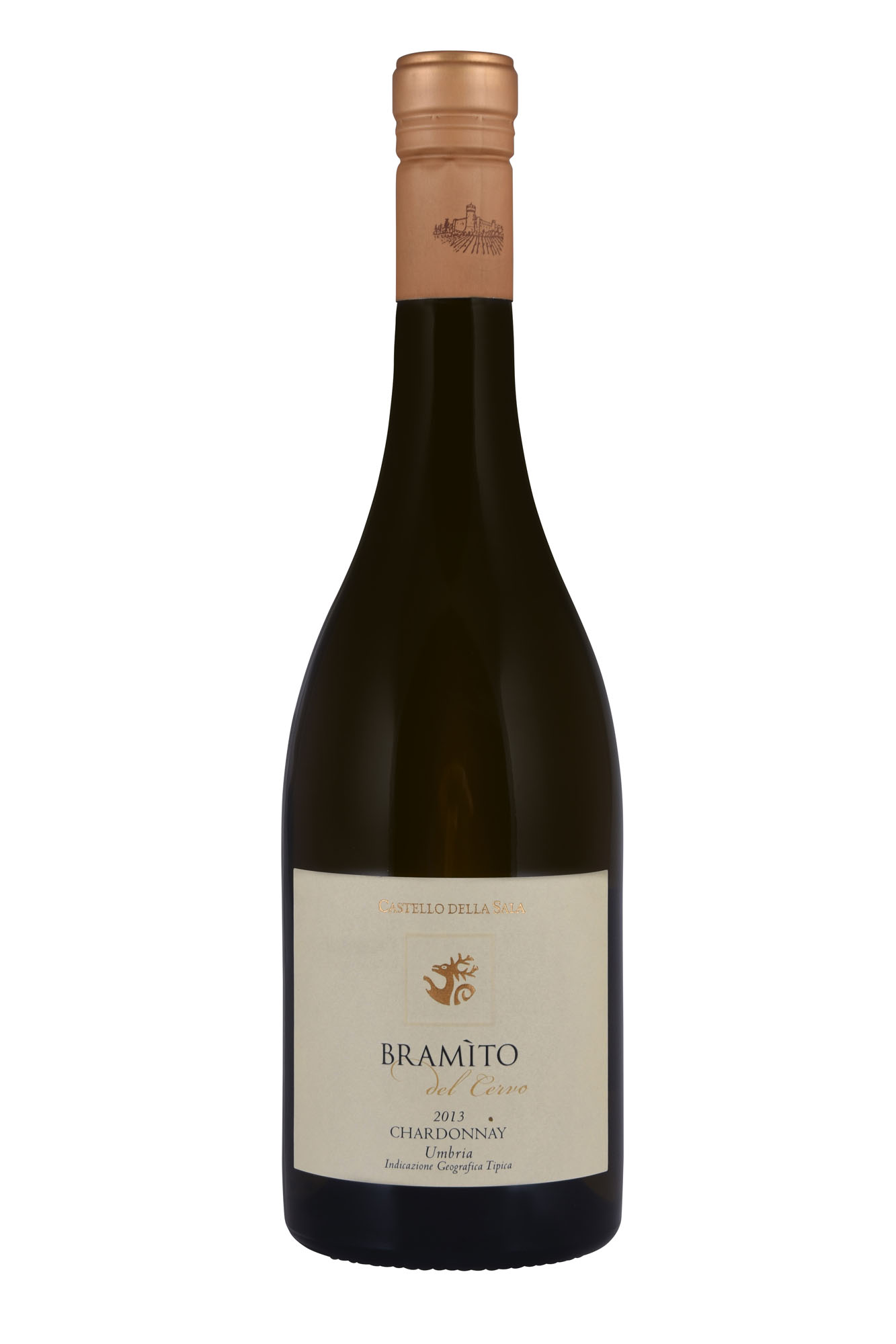 Bramito Del Cervo Chardonnay Fles 75 cl 12,5% 2009