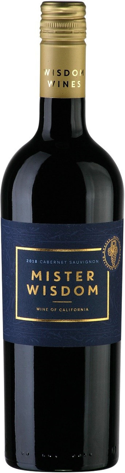 Mr. Wisdom Cabernet Sauvignon Fles 75 cl 12,5%