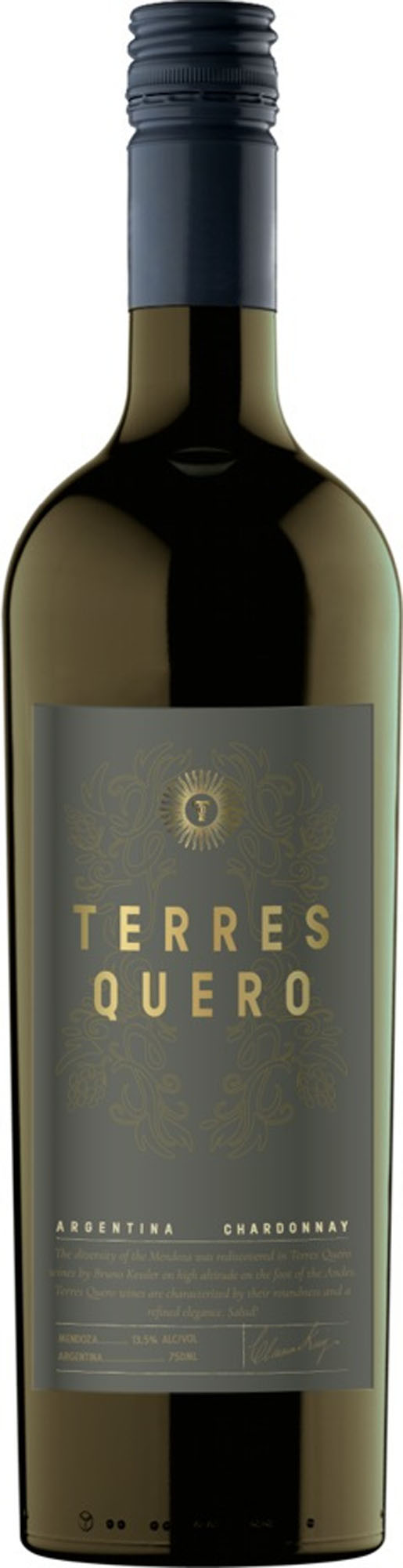 Terres Quero Chardonnay Fles 75 cl 13,5%