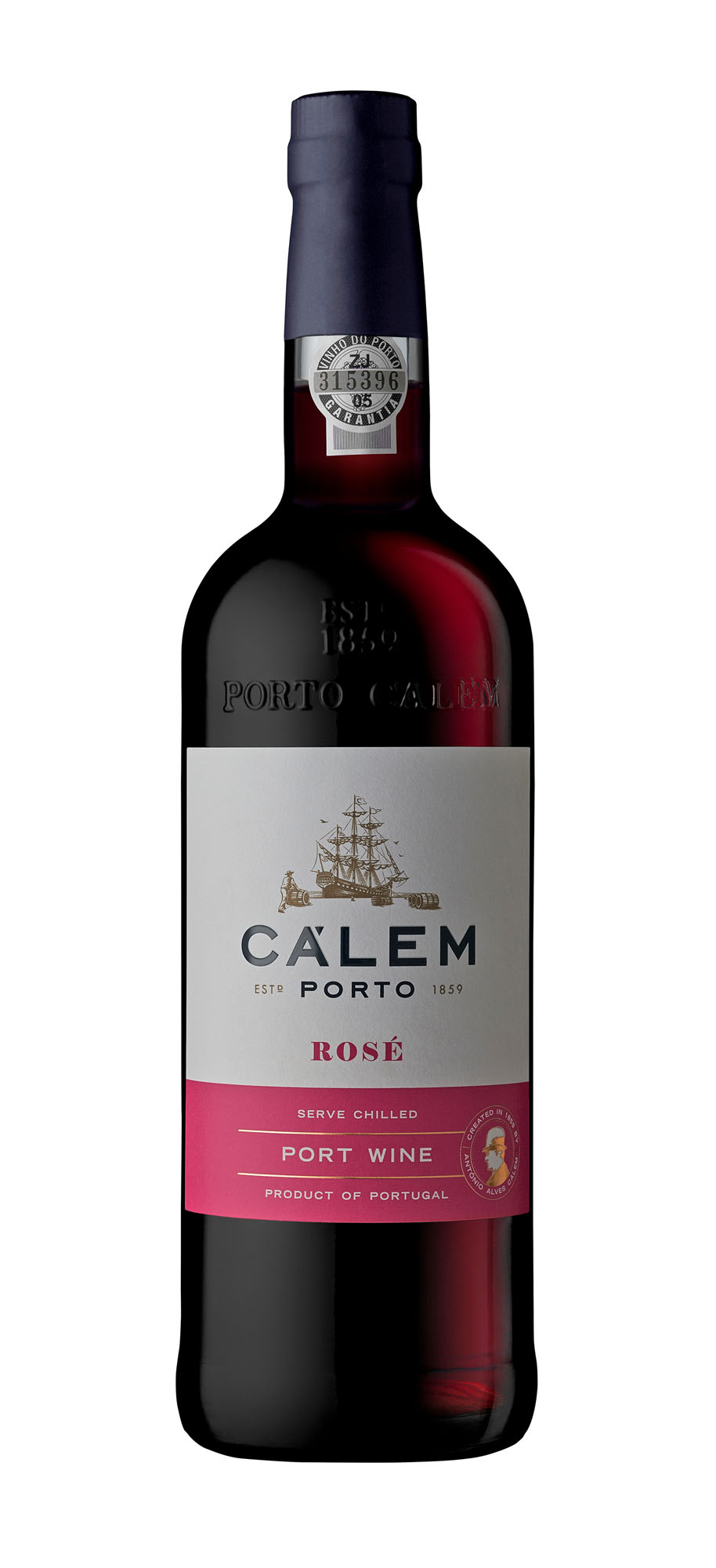 Calem Ros‚ Fles 75 cl 19,5%