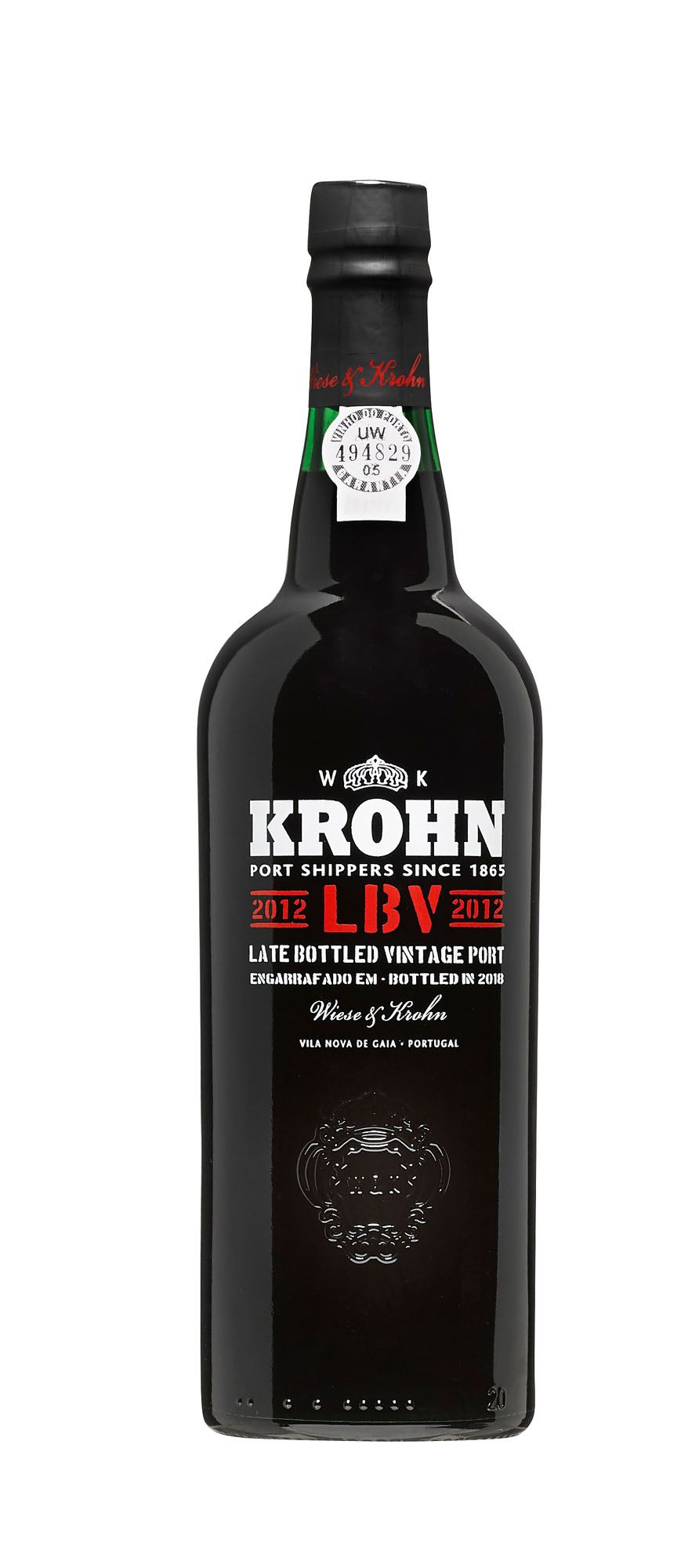 Krohn LBV 2012 Fles 75 cl 20%