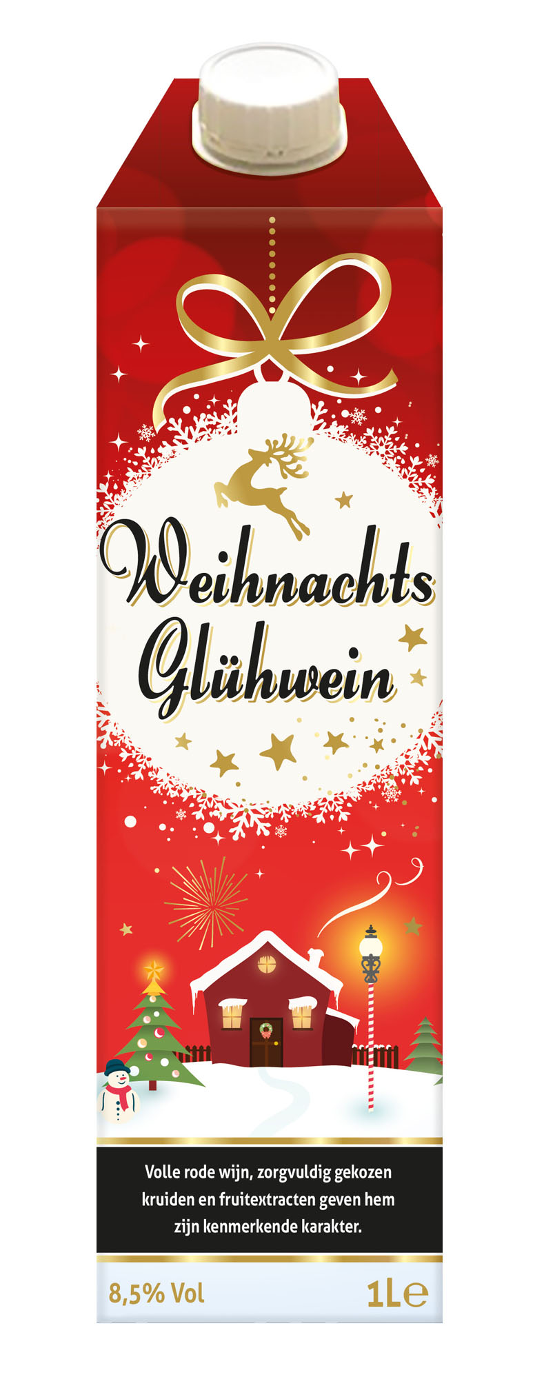 Weihnachts Glhwein Tetrapak Doos 12x100 cl 8,5%