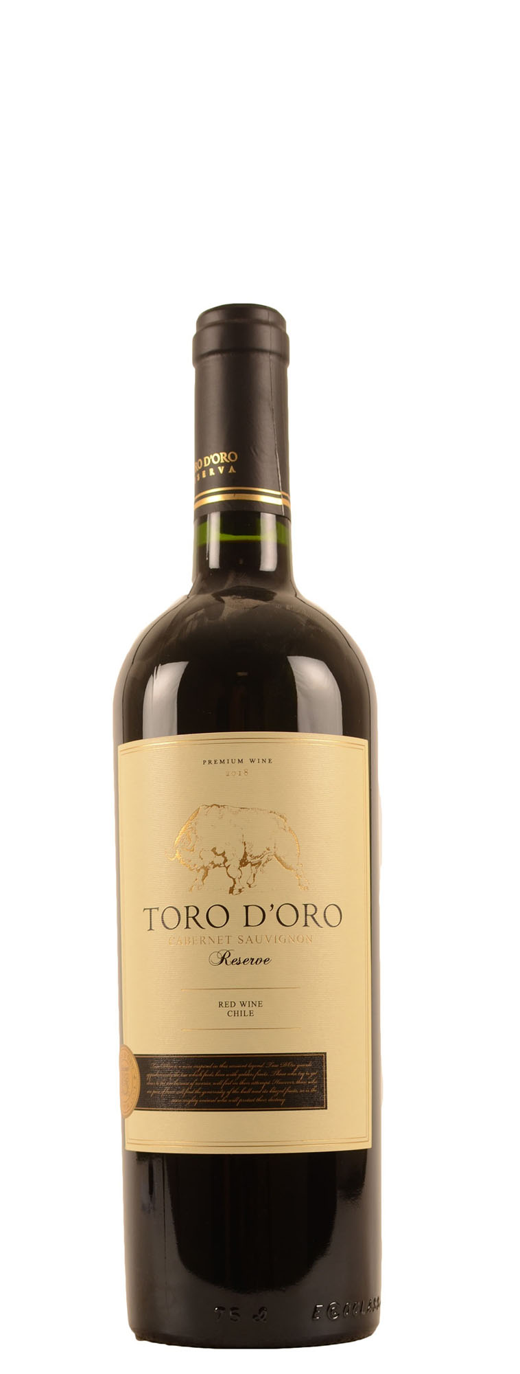 Toro Cabernet Sauvignon Reserva Fles 75 cl 14% 2012