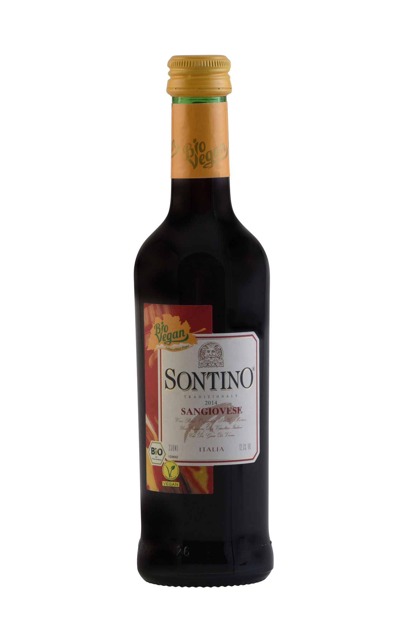 Sontino Sangiovese Bio Doos 12x25 cl 12,5%