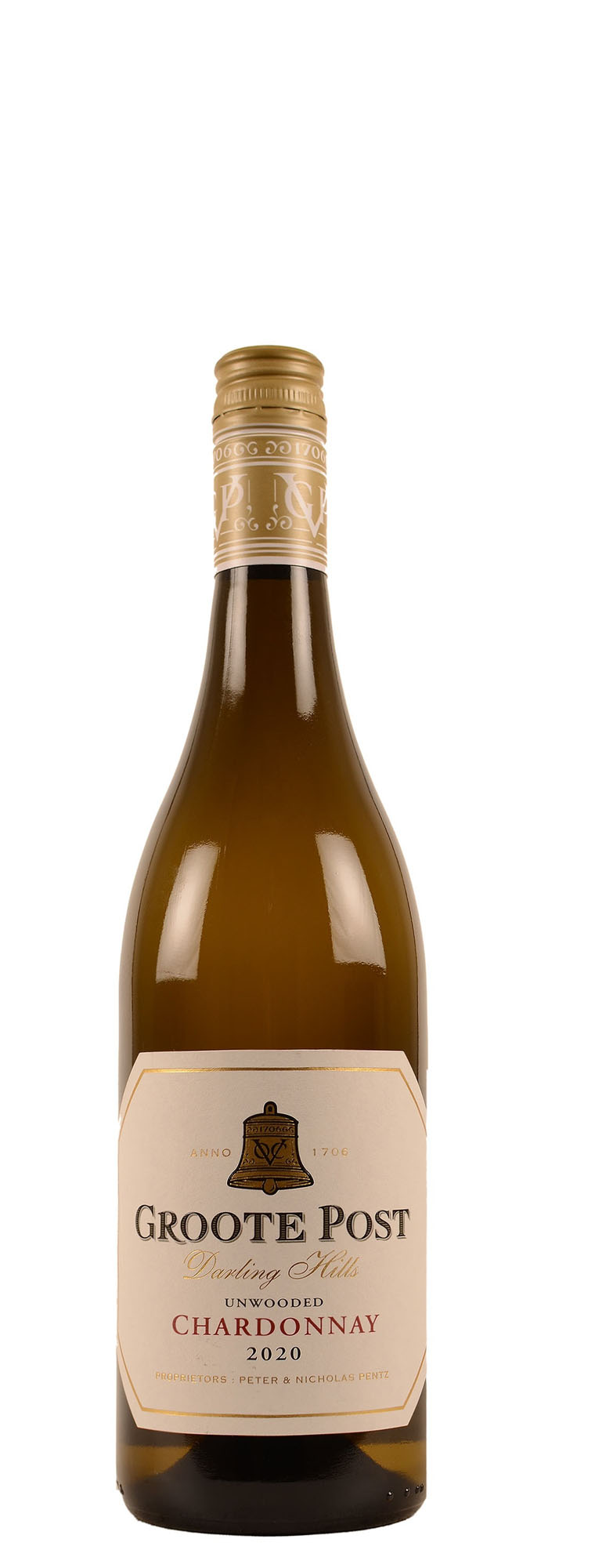 Groote Post Chardonnay Un Fles 75 cl 14%