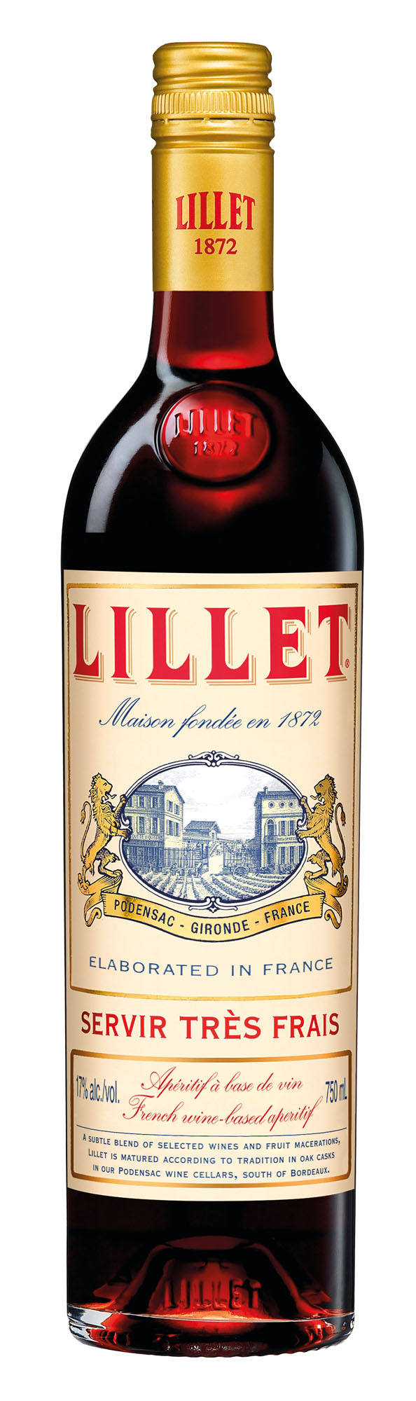 Lillet Rouge Fles 75 cl 17%