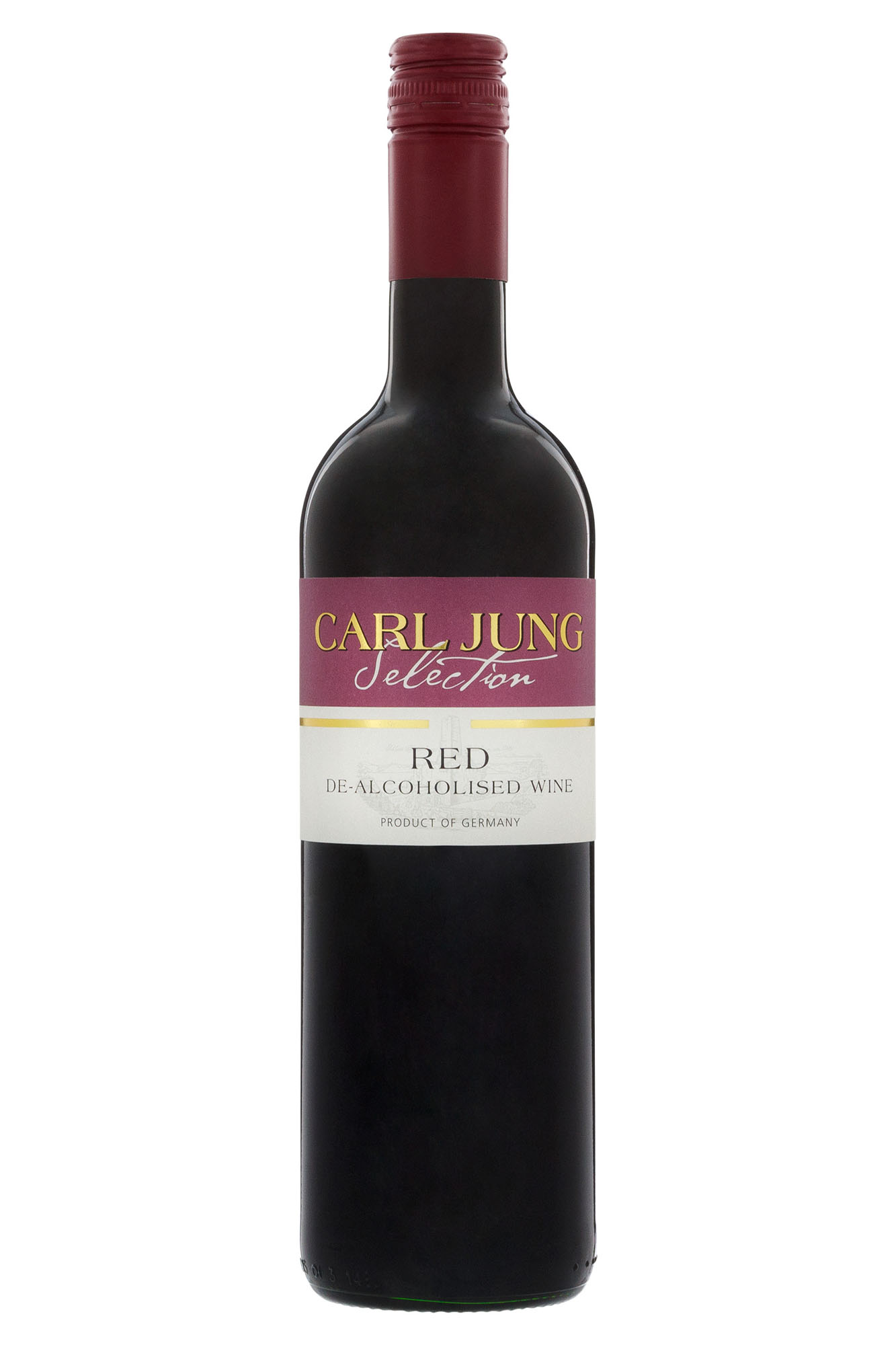 Carl Jung Cuv‚e red alcohol vrij Fles 75 cl