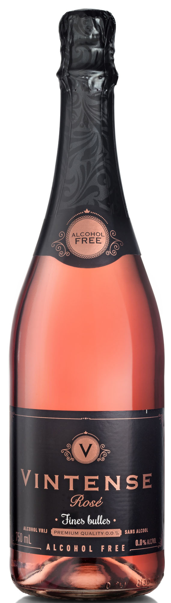 Vintense Rose Fine Bubbels 0% Fles 75 cl