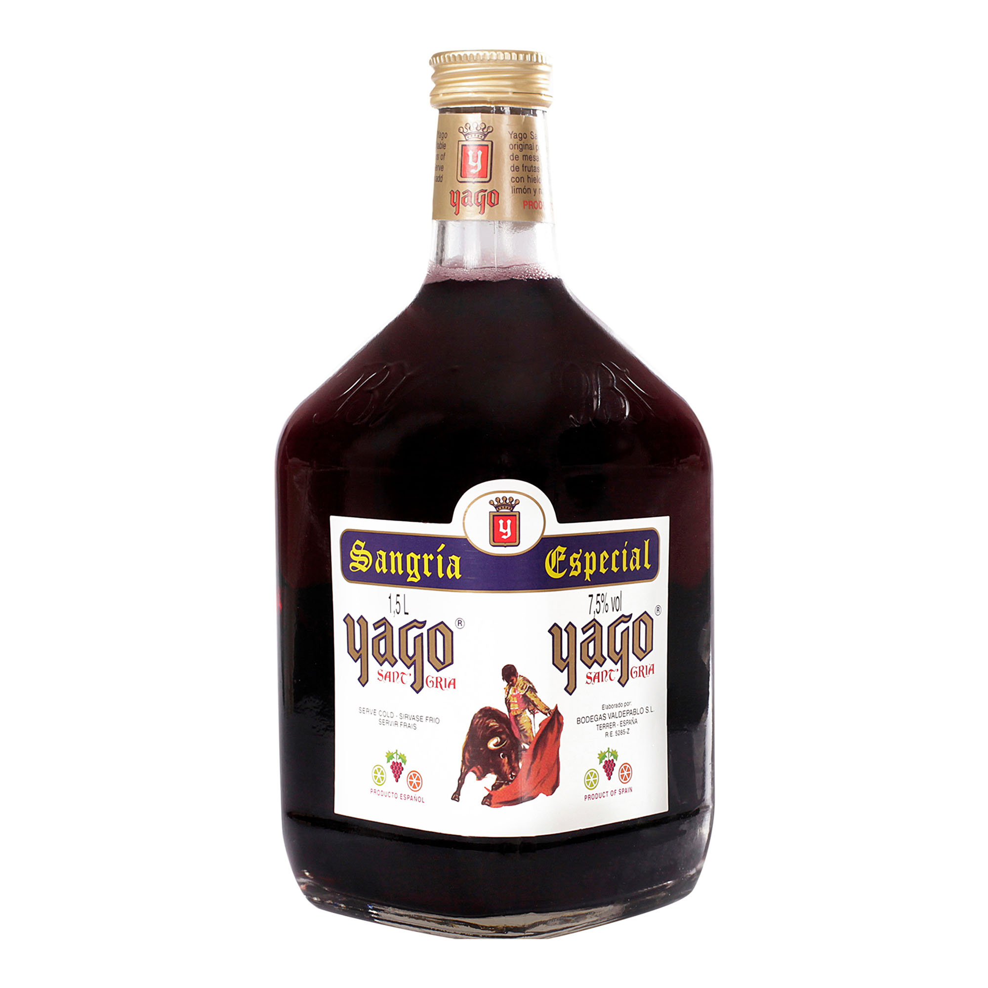 Yago Sangria Fles 1.5 ltr 7%