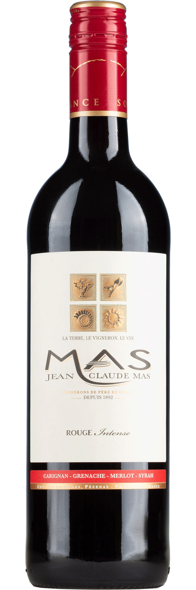 Jean Claude Mas Rouge Fles 75 cl 13,5%