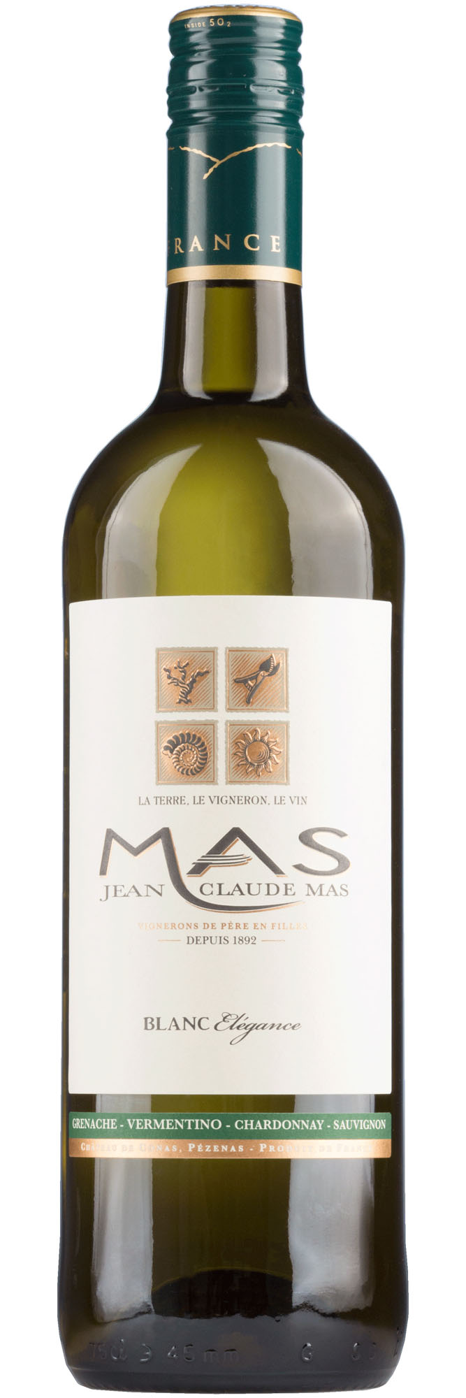 Jean Claude Mas Blanc Fles 75 cl 12,5%