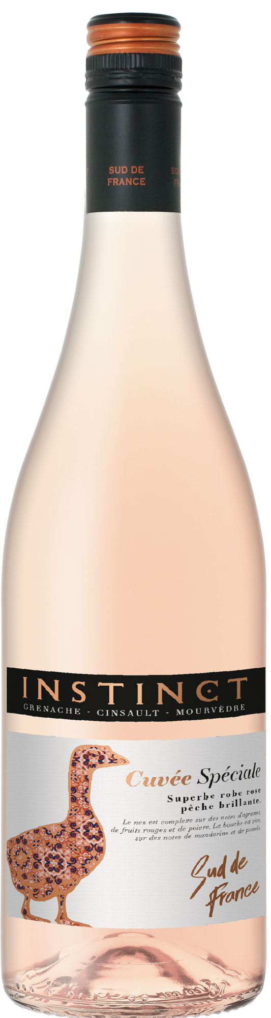 Instinct Rose Fles 75 cl 12,5%