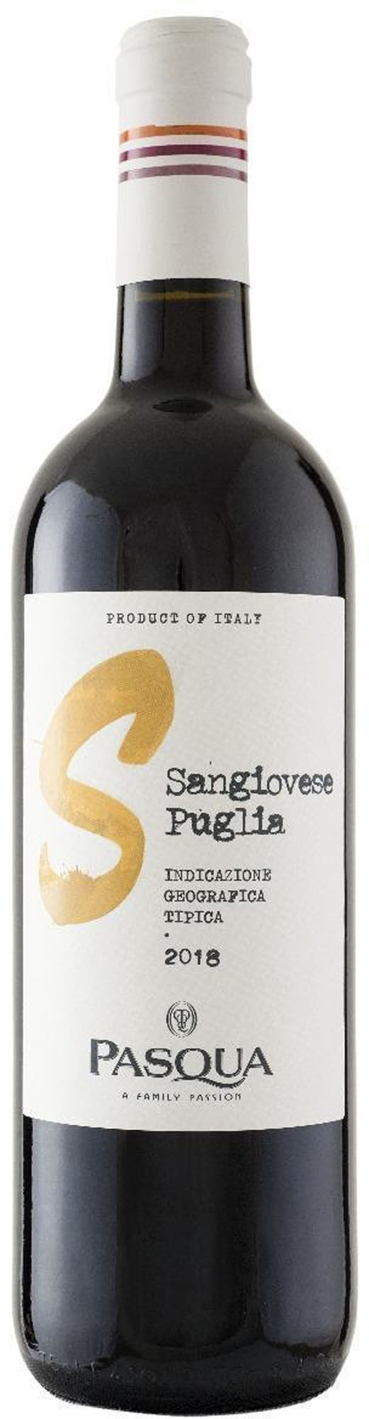 Pasqua Le Collezione Sangiovese Fles 75 cl 12%