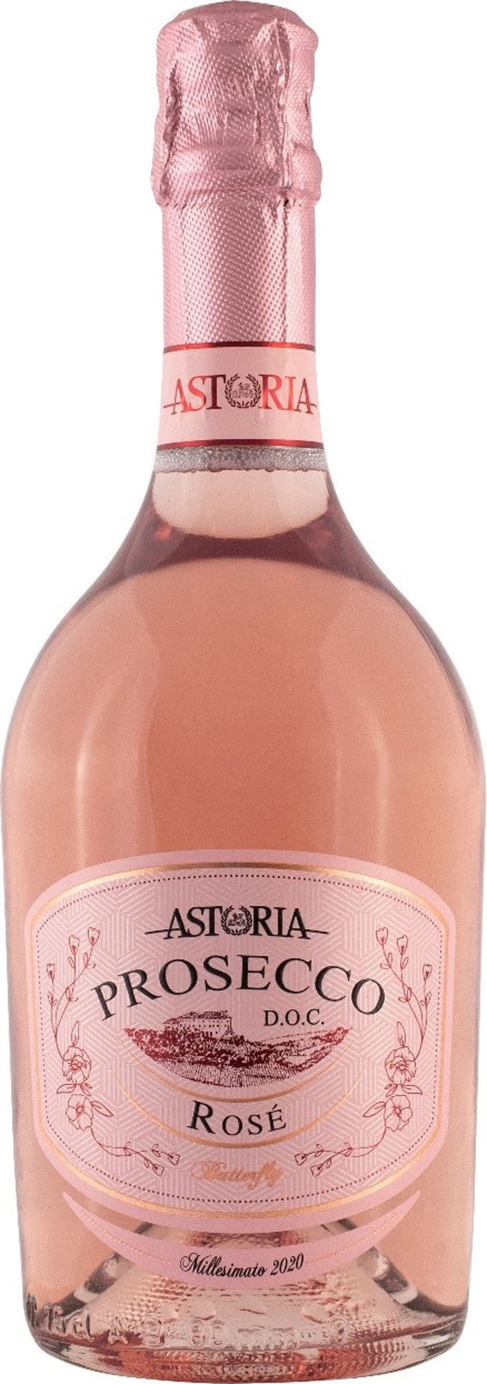 A.C. Treviso Millesimato Butterfly Ros‚ Fles 75 cl 11%