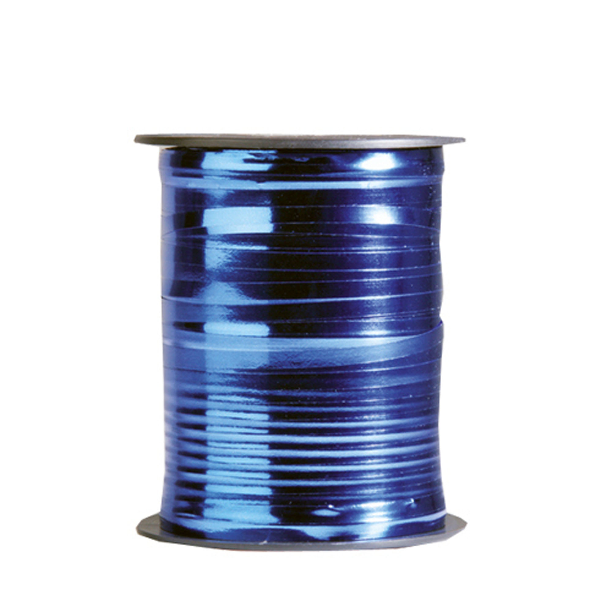 Krullint 5 mm Blauw metallic Stuk 1x500 mtr