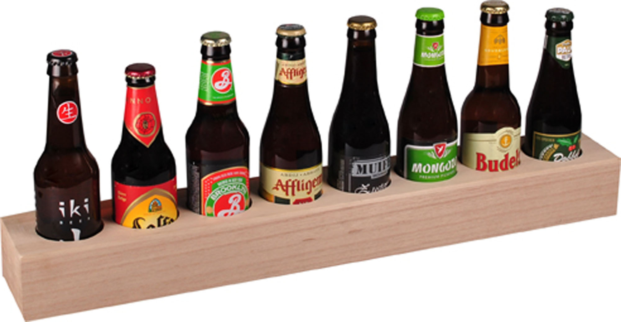 Biertray 8-fles Naturel Stuk