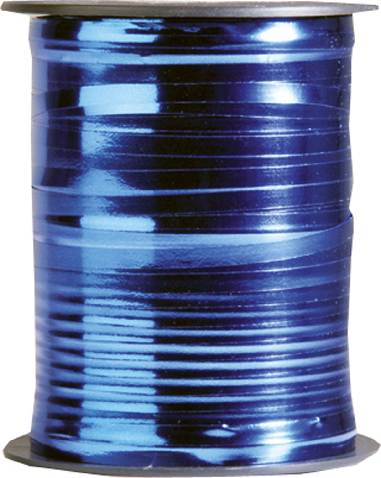 Krullint 10mm Metallic Blauw Rol 1x250 mtr