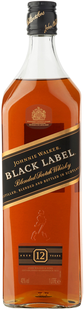 Johnnie Walker Black (VM) Fles 100 cl 40%