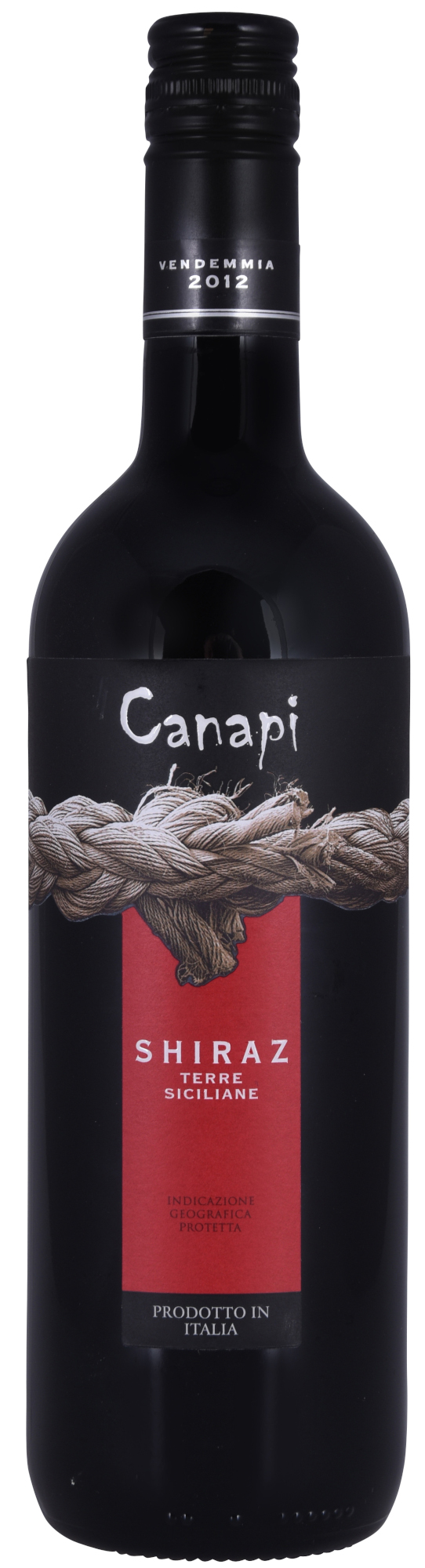 Canapi Shiraz Sicilia Fles 75 cl 13,5%