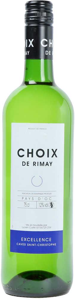 Choix de Rimay Wit VdP Fles 75 cl 11,5%