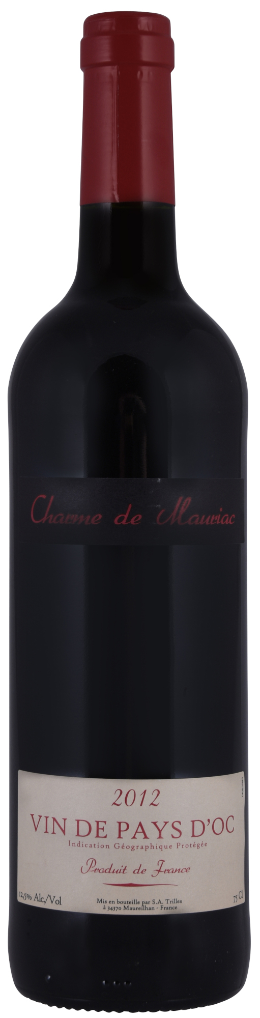 Charme de Mauriac Rood Fles 75 cl 13%