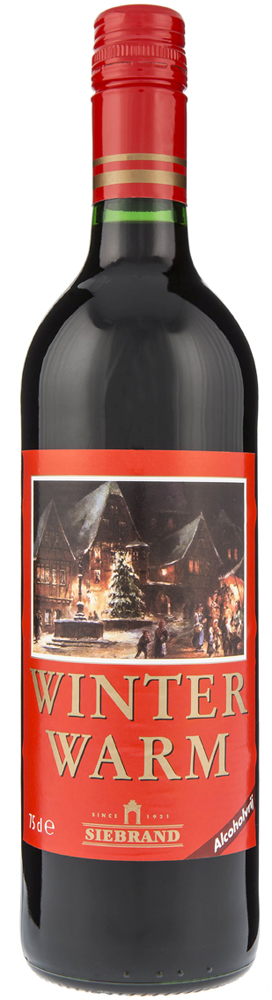 Winterwarm Glühwein alc. vrij Fles 75 cl