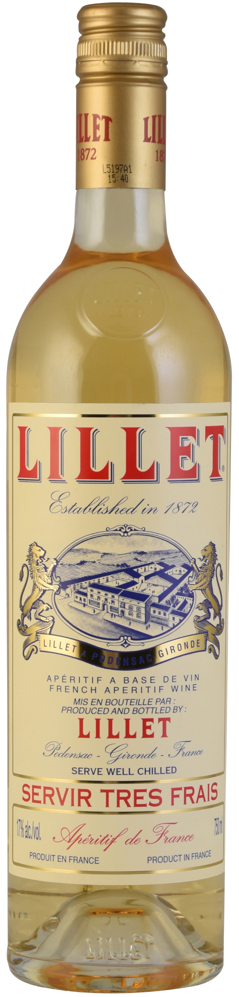 Lillet Blanc Fles 75 cl 17%