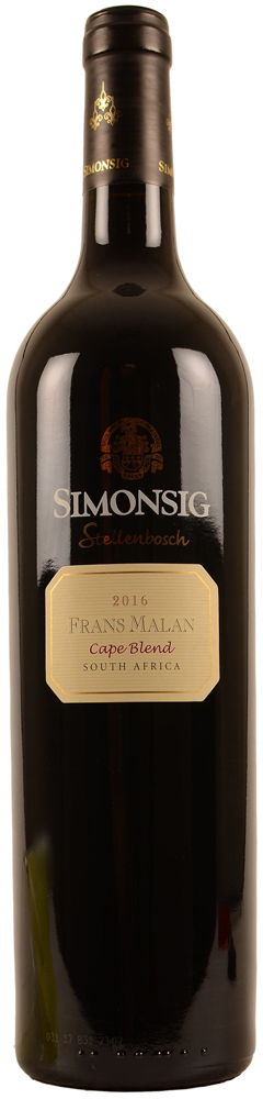 Simonsig Frans Malan Fles 75 cl 14,5%