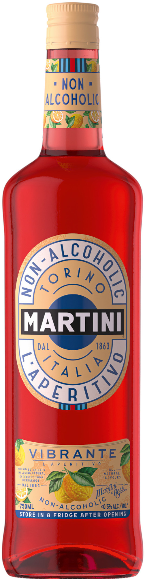 Martini Vibrante Fles 75 cl 0,3%