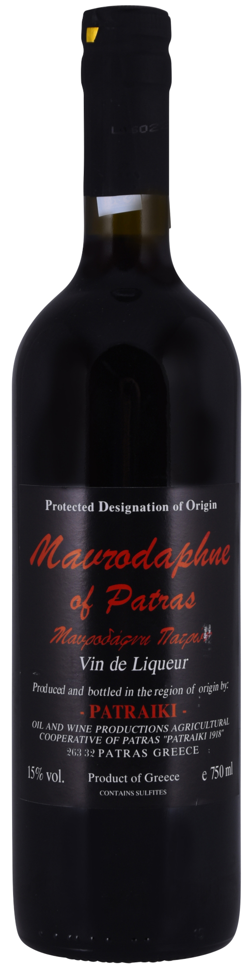 Mavrodaphne Patraïki Fles 75 cl 15%