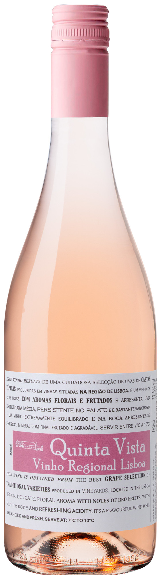 Quinta Vista IG Lisboa Rose 2023 Fles 75 cl 12,5%