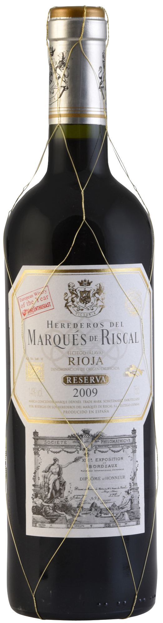 Marques De Riscal Res Fles 75 cl 14%