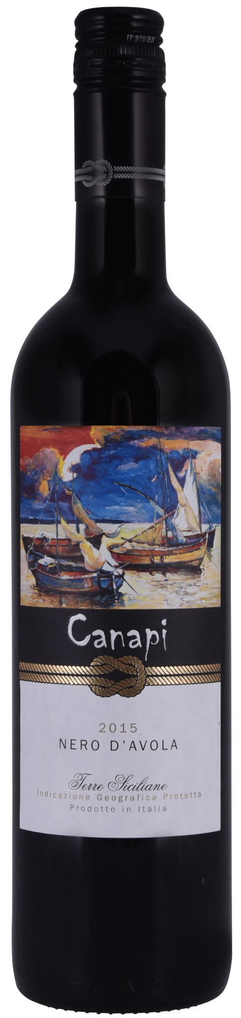 Canapi Nero d'Avola Fles 75 cl 12,5%