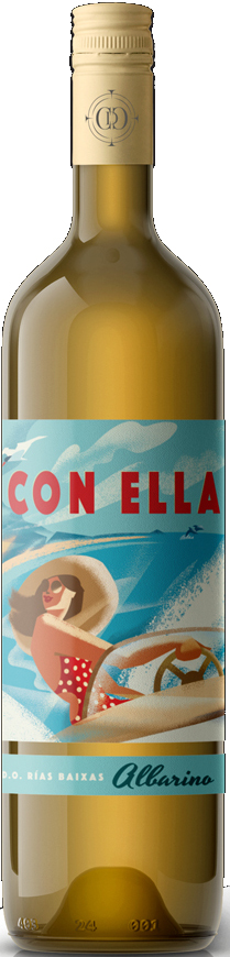 Con Ella Albarino Fles 75 cl 13%