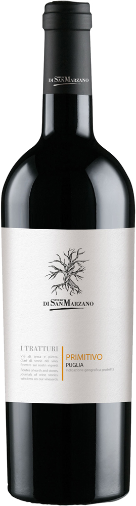 San Marzano I Tratturi Primitivo Fles 75 cl 13,5%