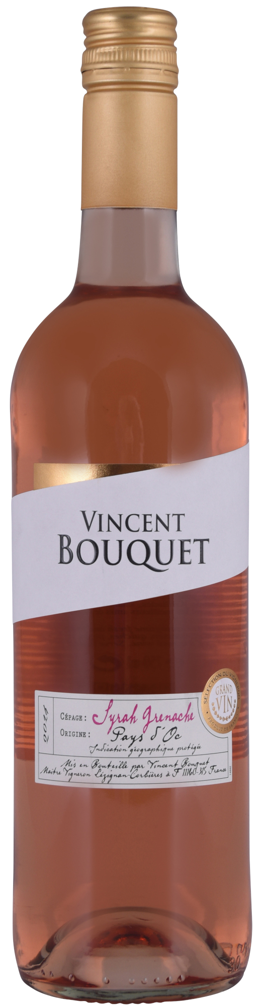 Vincent Bouquet Rose Fles 75 cl 12,5%