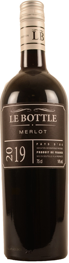 Le Bottle Merlot Fles 75 cl 14%