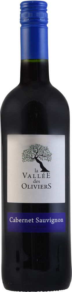 Vallee Oliviers Cab.Sauv. Fles 75 cl 12,5%