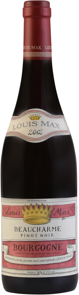 Louis Max Beaucharme Pinot N. '19 Fles 75 cl 12,5%