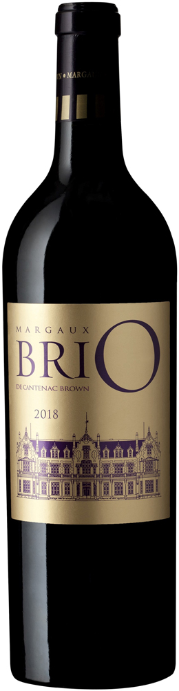 Brio Cantenac Brown Margaux '18 Fles 75 cl 13,5%