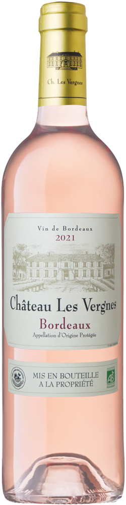 Chateau les Vergnes AOP Bio Rosé Fles 75 cl 12,5%